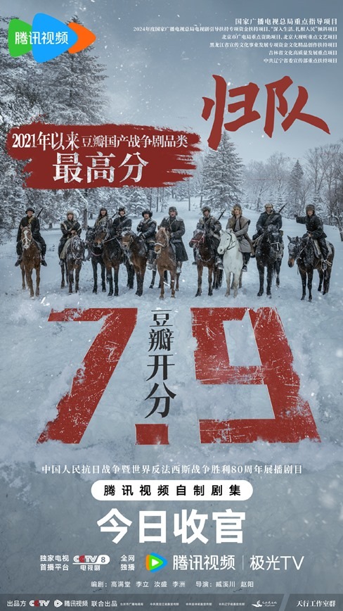 7.9 on Douban The Long Way Back