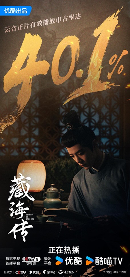 40.1 percent effective market share legend of zang hai