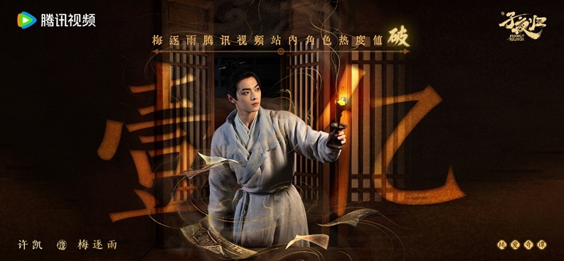 Mei Zhu Yu 100 million character popularity points