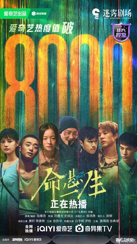 The Hunt 8000 on the heat index on iQIYI