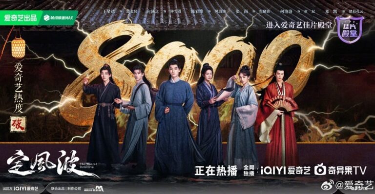 The Wanted Detective hits 8000 on iQIYI heat index