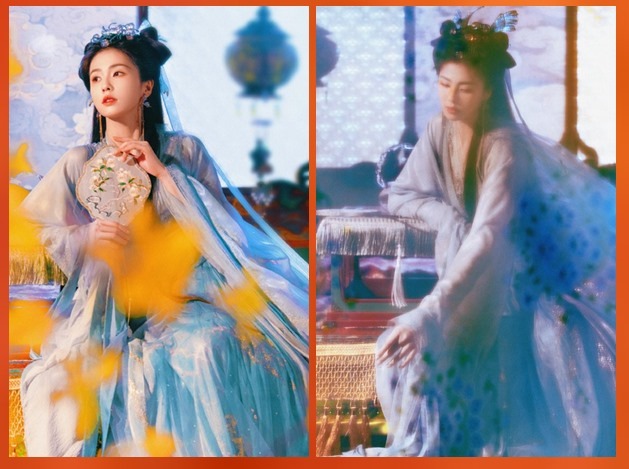 Bai lu in feud behind the scenes photos released