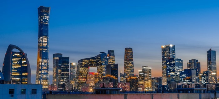 Beijing skyline