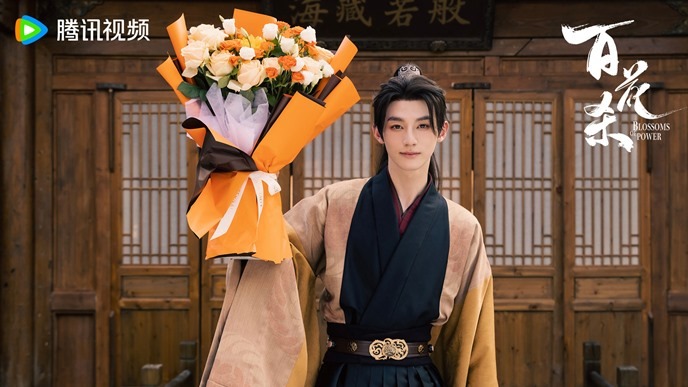 Blossoms of power wraps filming