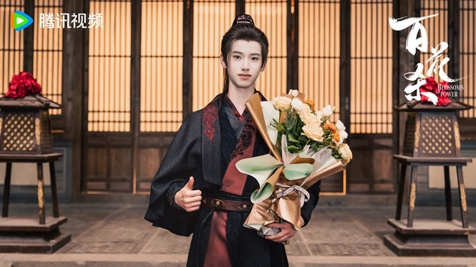 Blossoms of power wraps filming