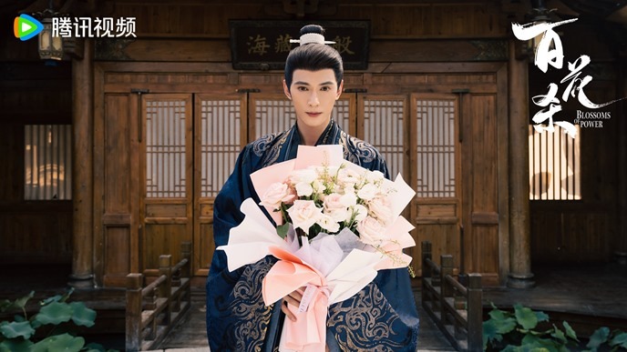 Blossoms of power wraps filming