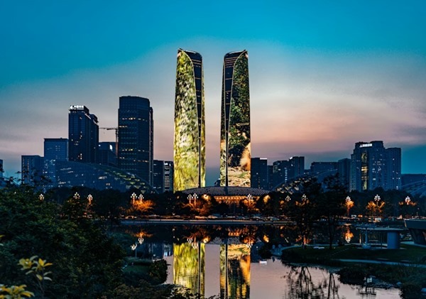 Chengdu skyline