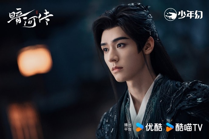 Gong jun starring in recent smash hit drama blood river