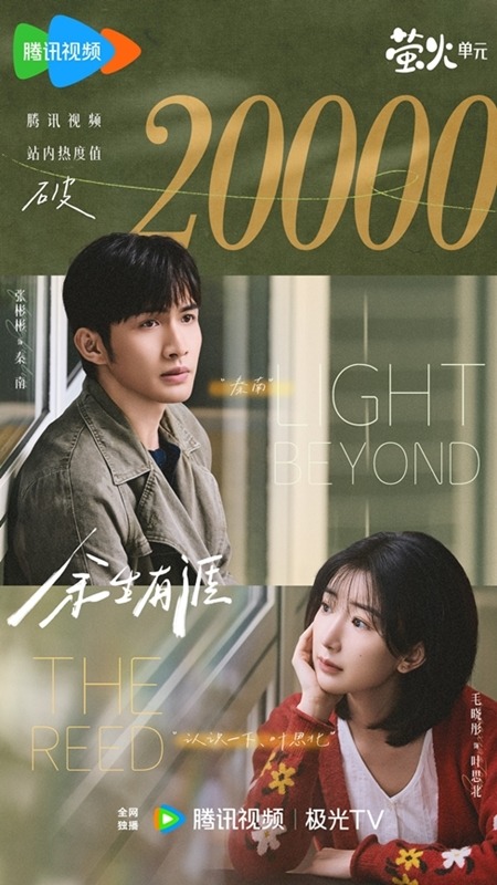 Light beyond the reed hits 20000 on heat index