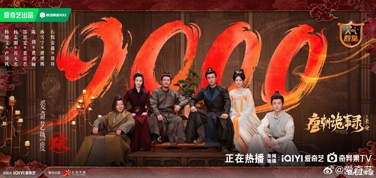 9000 on heat index for Strange Tales of Tang Dynasty