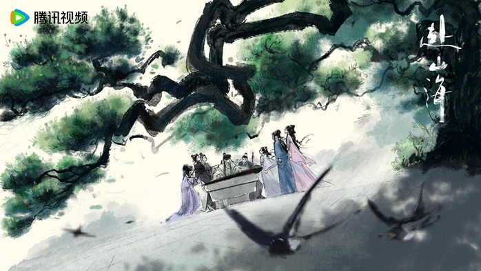 The Journey of Legend ink wash