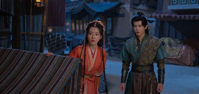 Wang He Run and Allen Ren in Fate Chooses You
