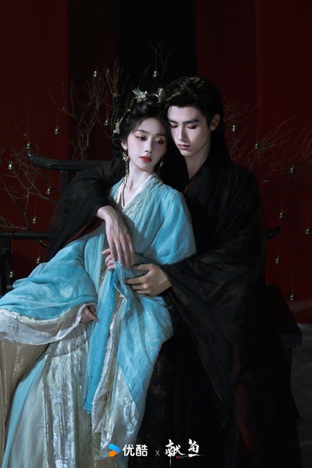 When destiny brings the demon photoshoot Arthur Chen and Wang Ying Lu