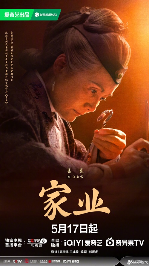 Wu Mian in The Heir character visual