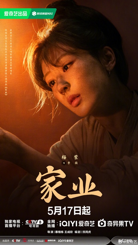 Yang Zi in The Heir character visual