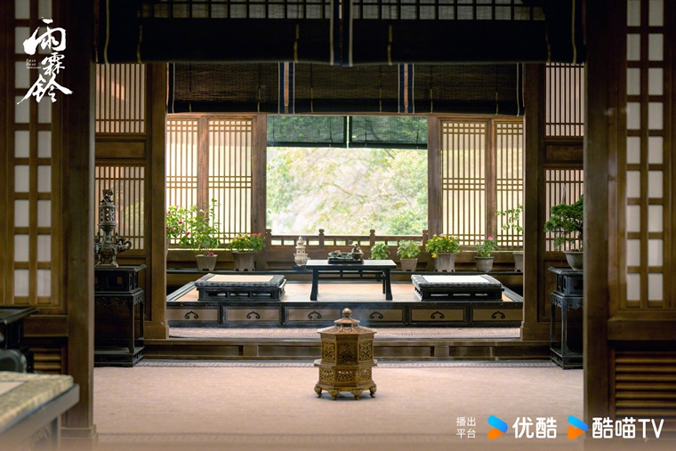 Zhan Zhao Adventures set design seating area