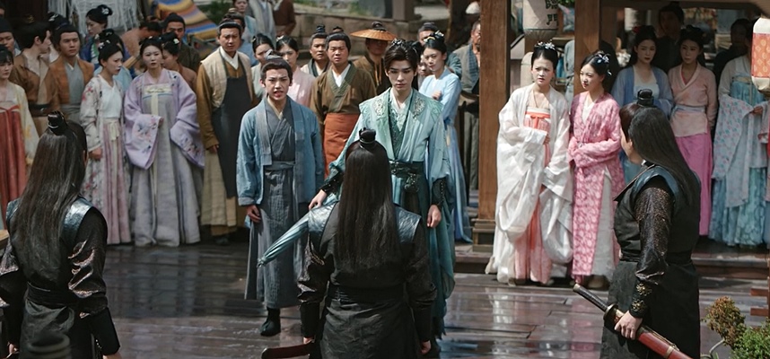 Blood river gong jun wet streets throughout