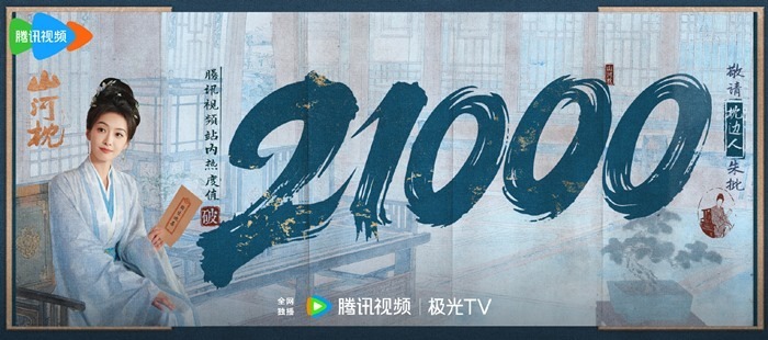 Fight for love hits 21000 on tencents heat index